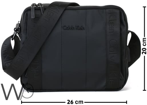 Calvin Klein CK Nylon Crossbody Bag Black | Watches Prime