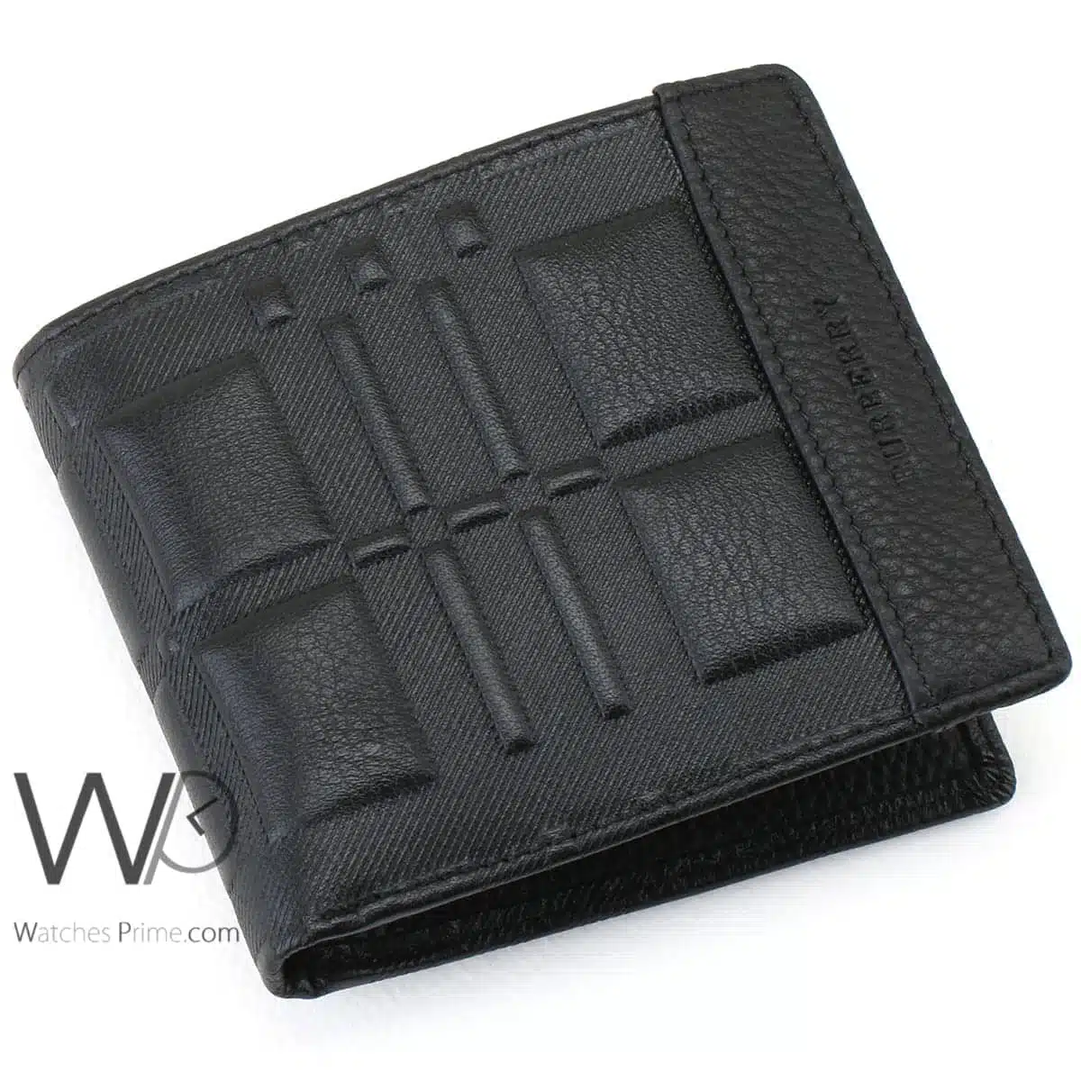 Burberry Wallet Black Leather For Men | Watches Prime