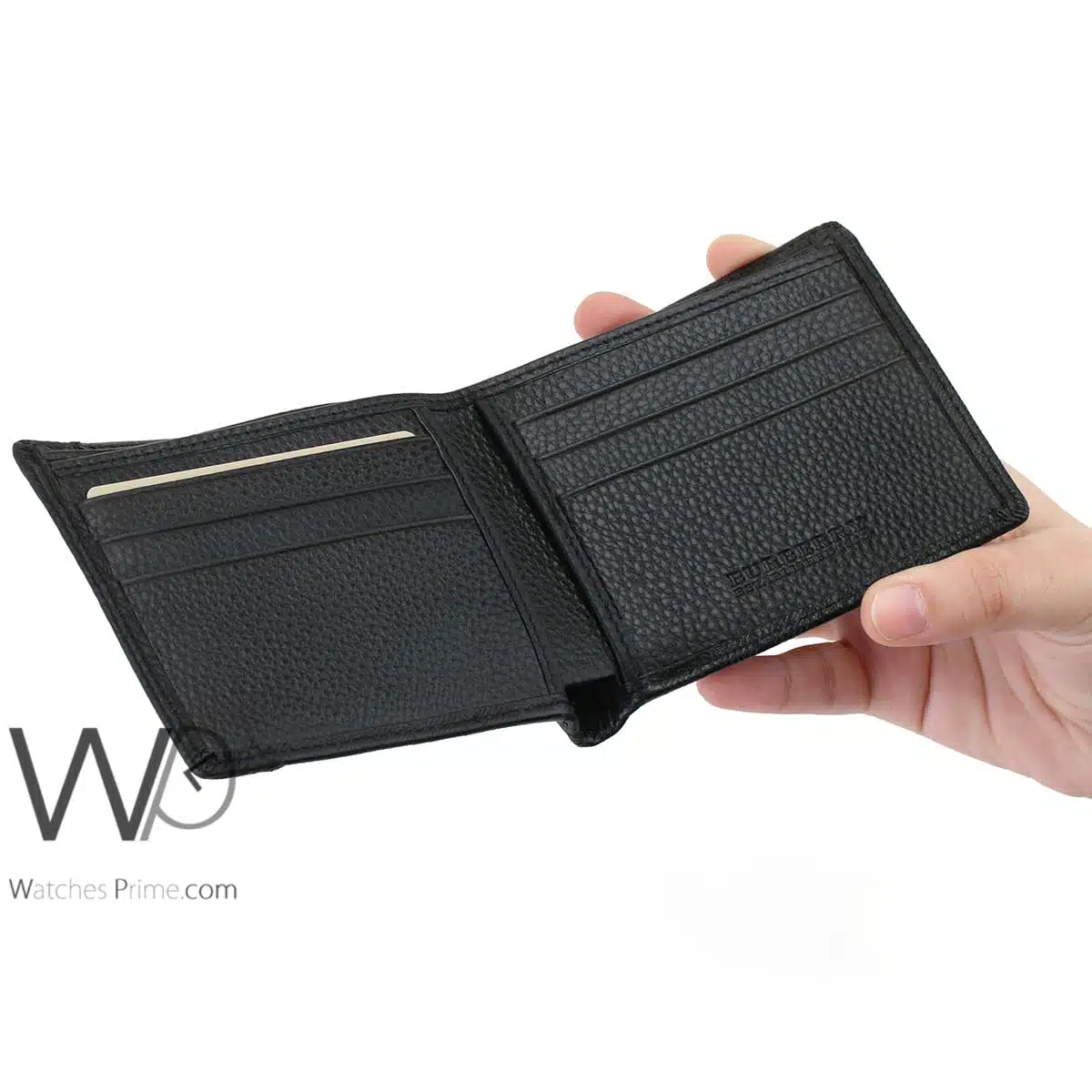 Burberry Wallet Black Leather For Men | Watches Prime