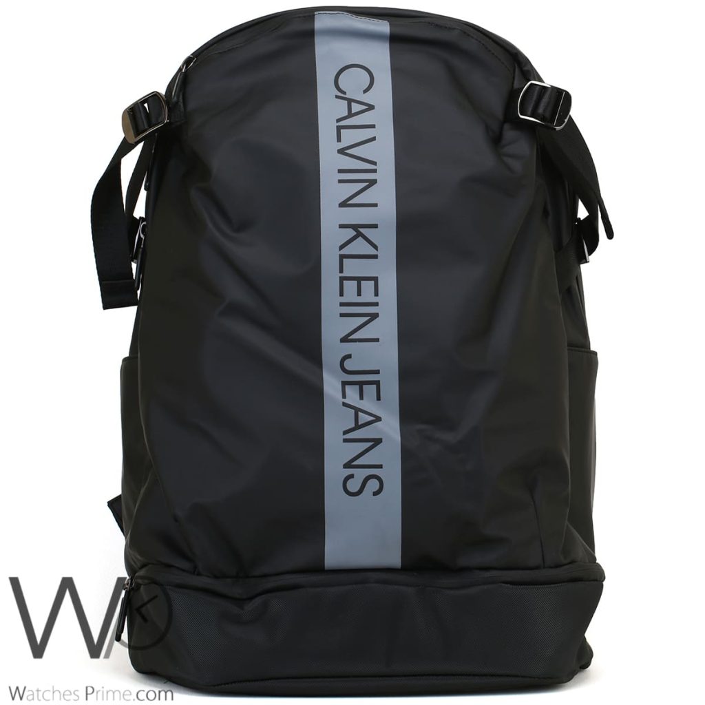 Calvin Klein Jeans CK Backpack Bag Black Men Watches Prime