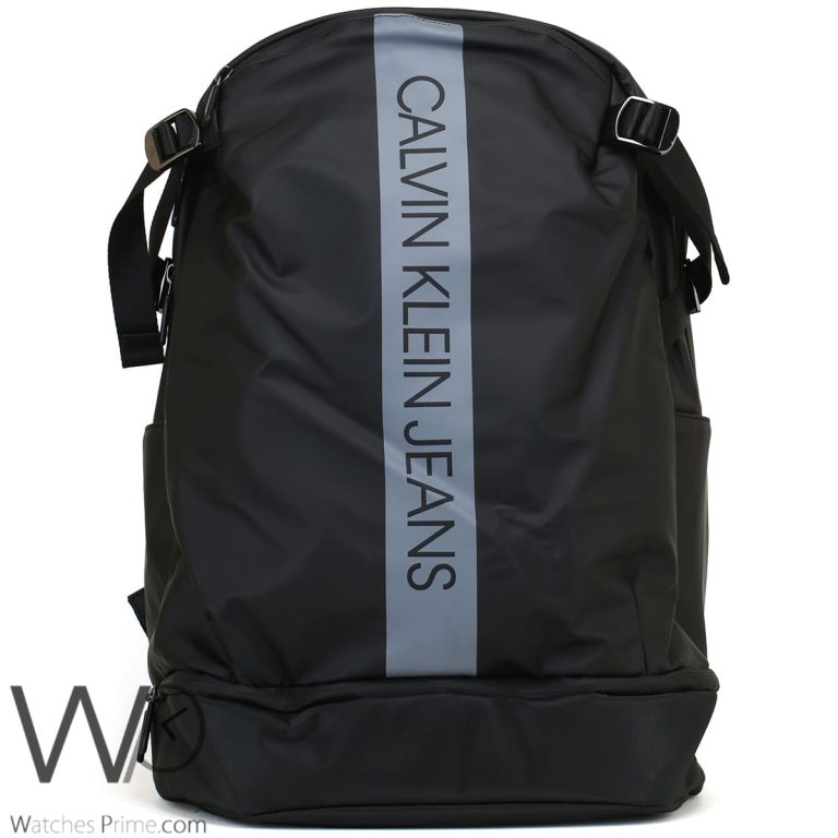Calvin Klein Jeans CK Backpack Bag Black Men Watches Prime