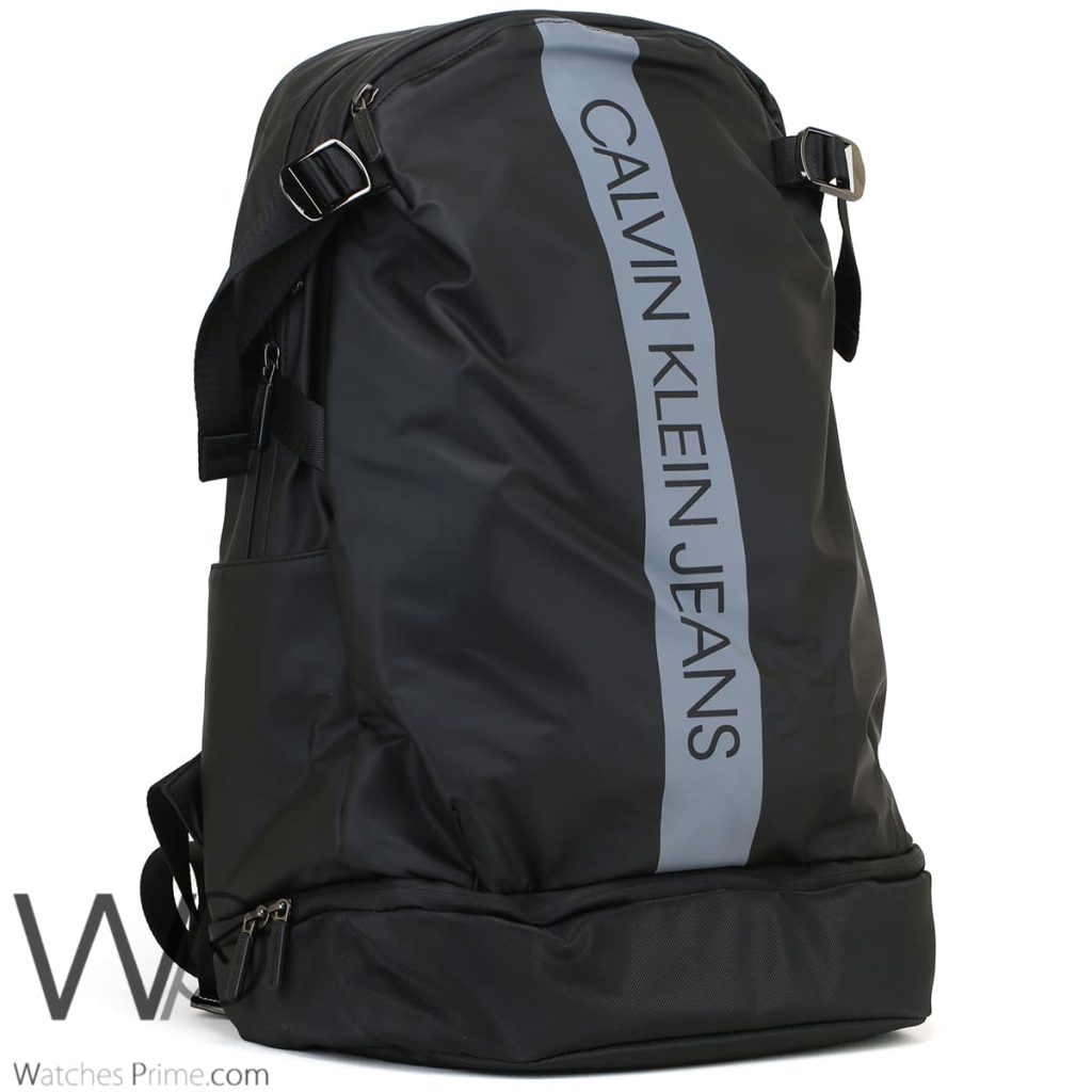 Calvin Klein Jeans CK Backpack Bag Black Men Watches Prime