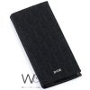 Dior navy blue patterned genuine leather long wallet for men