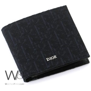 dior-navy-blue-patterned-genuine-leather-wallet-for-men