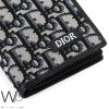 محفظة طويلة كريستيان ديور Dior رجالي اسود | واتشز برايم