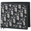 Dior Wallet Patterned White Black For Men | Watches Prime