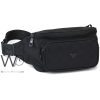 Giorgio armani nylon spirit waist belt black patterned bag men ja