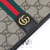 Gucci GG Long Wallet Gray Leather For Men | Watches Prime