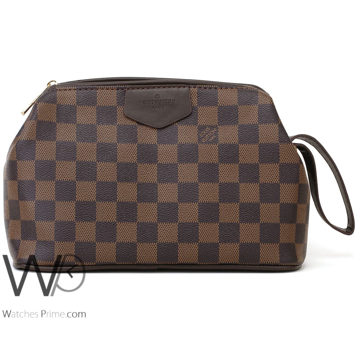 Pocket organizer leather small bag Louis Vuitton Brown in Leather - 22405704