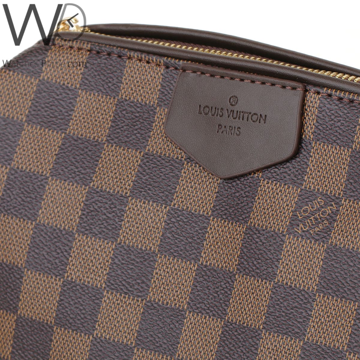 Raspail linen handbag Louis Vuitton Brown in Linen - 35667368