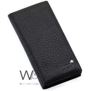 montblanc-black-genuine-leather-long-wallet-for-men