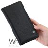 Montblanc Long Wallet Black Leather For Men | Watches Prime Montblanc Long Wallet Black Leather For Men | Watches Prime