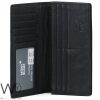 Montblanc Long Wallet Black Leather For Men | Watches Prime Montblanc Long Wallet Black Leather For Men | Watches Prime