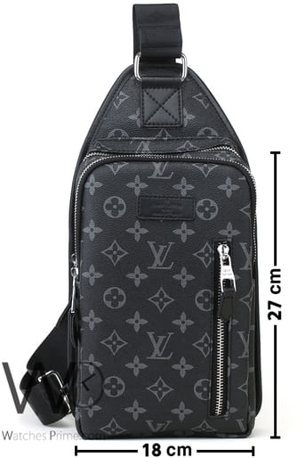 Louis Vuitton LV shoulder Bag Black For Men | Watches Prime