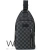 Louis Vuitton LV Shoulder Bag Black For Men | Watches Prime
