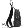 Louis Vuitton LV Shoulder Bag Black For Men | Watches Prime