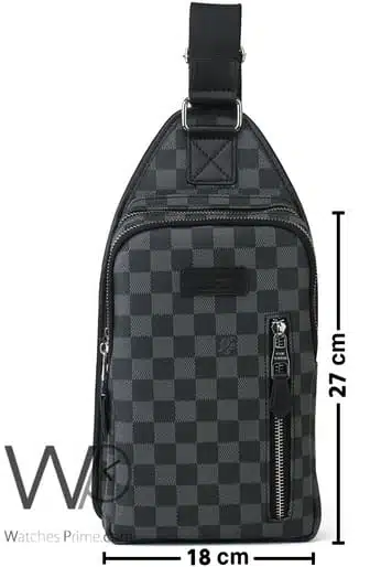 Louis Vuitton LV Shoulder Bag Black For Men | Watches Prime