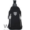 Sling shoulder philipp plein black nylon bag men razor blade zipper pp