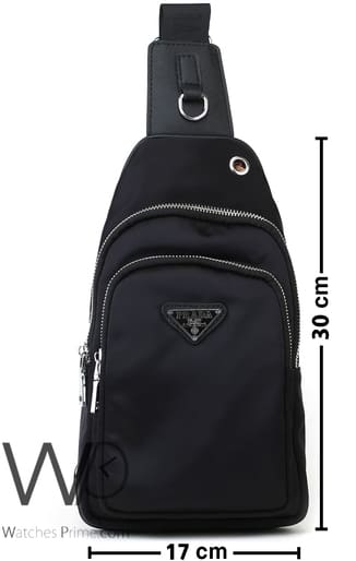 Crossbody bag Prada Black in Polyester - 39833999
