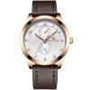 Naviforce Men's Watch NF3004 RG W D BN | Watches Prime