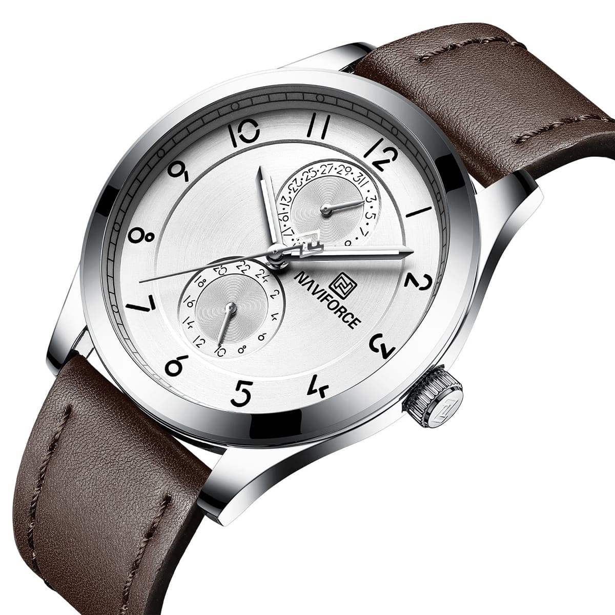 Naviforce Men's Watch NF3004 S W D BN | Watches Prime