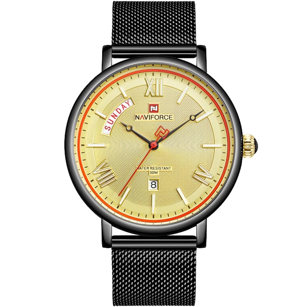 ساعة يد نافي فورس رجالية NF3006 B G | واتشز برايم