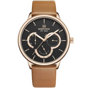 Naviforce Men's Watch NF3011 G W L BN | Watches Prime