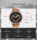 Naviforce Men's Watch NF3011 RG B BN | Watches Prime