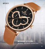 Naviforce Men's Watch NF3011 RG B BN | Watches Prime