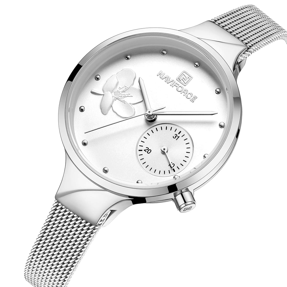 Naviforce Women's Watch NF5001S S W S | Watches Prime