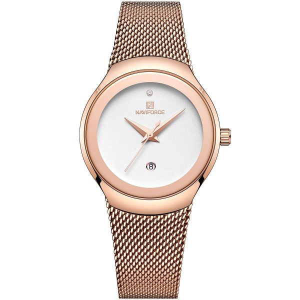 Naviforce Women's Watch NF5004 RG W | Watches Prime