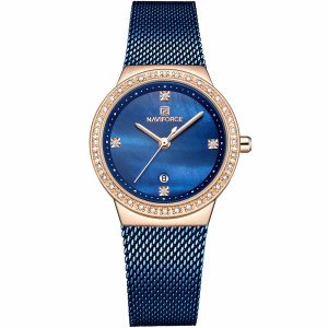 Naviforce Women's Watch NF5005 RG BE | Watches Prime