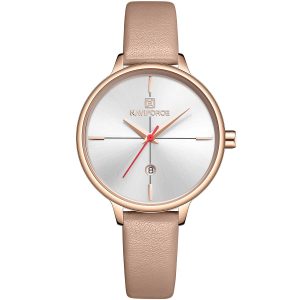 Naviforce Women's Watch NF5006 RG BE BE | Watches Prime