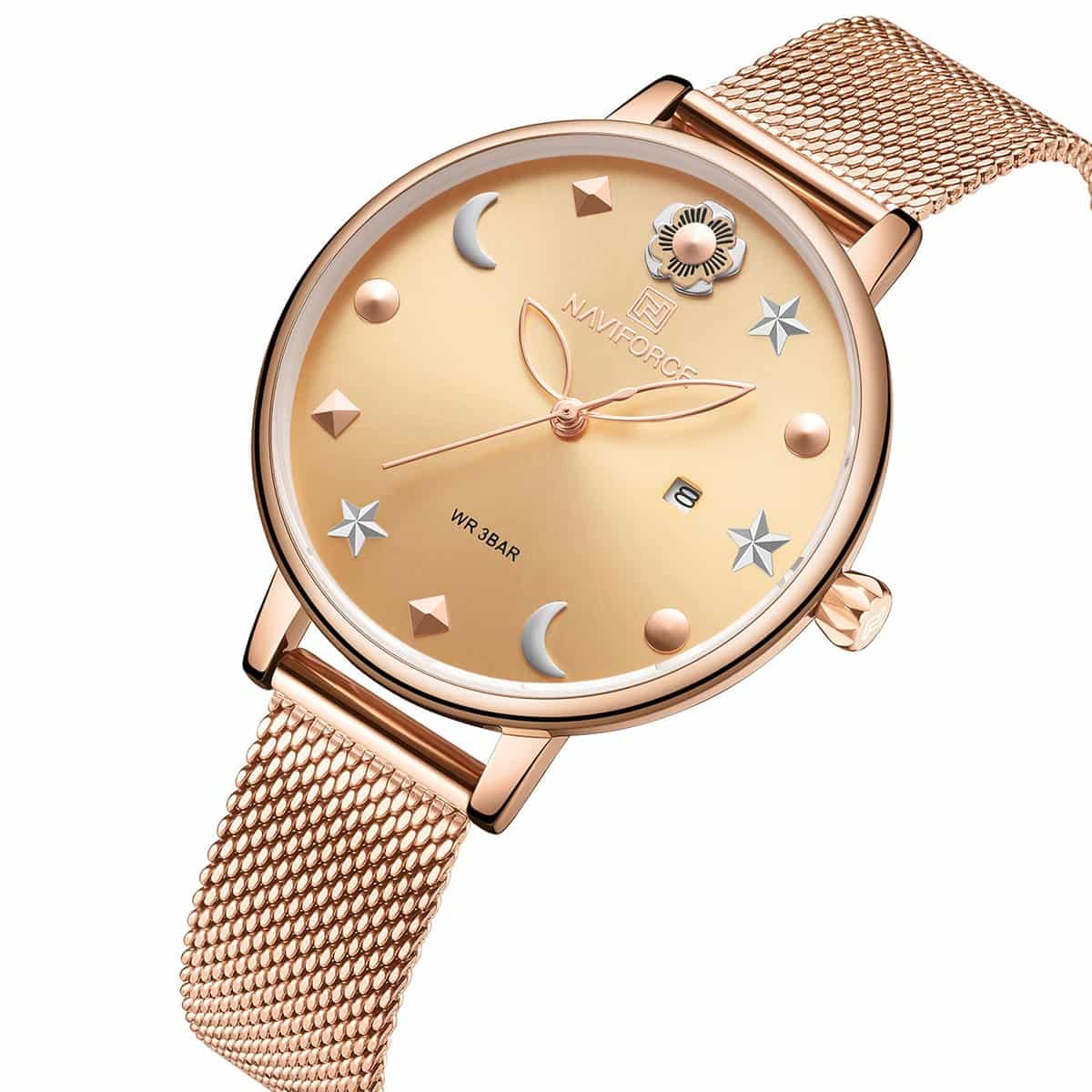Naviforce Women's Watch NF5009 RG RG | Watches Prime Naviforce Women's Watch NF5009 RG RG | Watches Prime