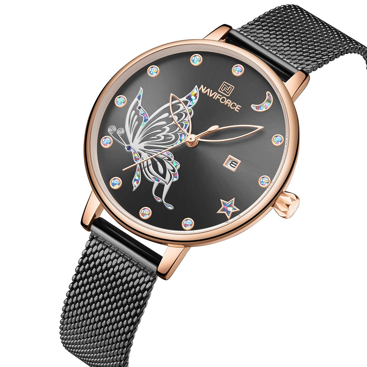 Naviforce Women's Watch NF5011 RG B | Watches Prime Naviforce Women's Watch NF5011 RG B | Watches Prime