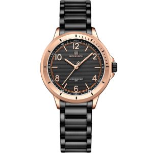 Naviforce Women's Watch NF5021 RG BE BE | Watches Prime