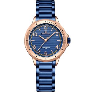 Naviforce Women's Watch NF5021 RG GY RG | Watches Prime