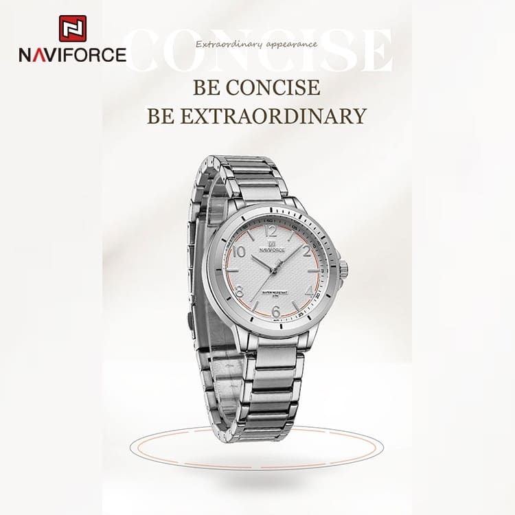 ساعة يد نافي فورس للنساء NF5021 S W S | واتشز برايم