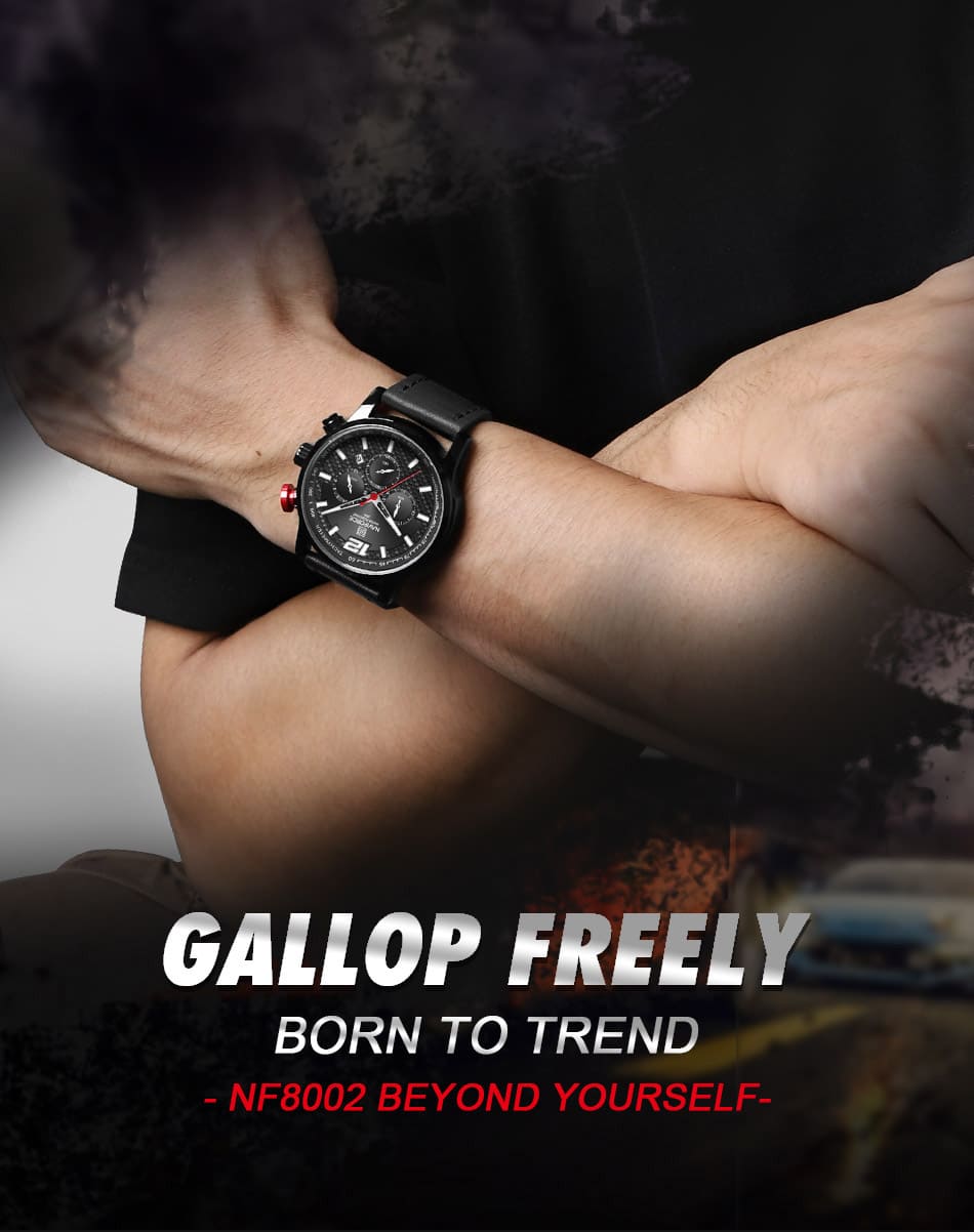 Naviforce Men's Watch NF8002 B B | Watches Prime