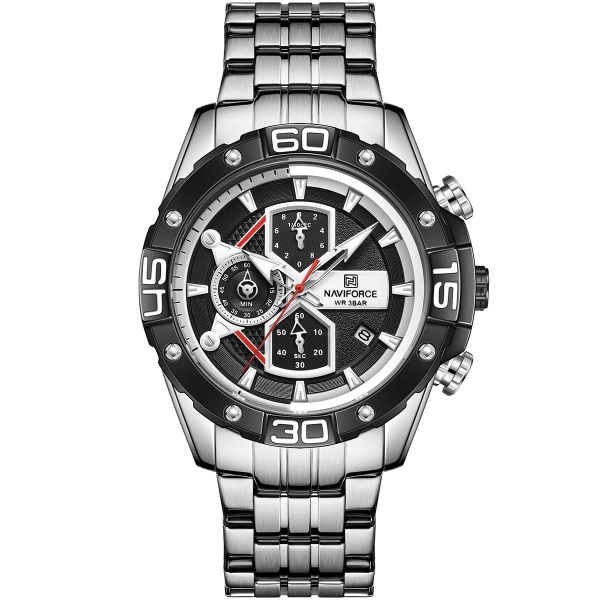 Naviforce Men's Watch NF8018S S B S | Watches Prime