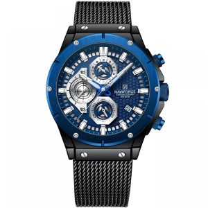 ساعة يد نافي فورس رجالية NF8027S G B | واتشز برايم