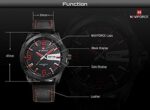 Naviforce Men's Watch NF9055 B W B | Watches Prime