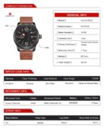 Naviforce Men's Watch NF9063 B Y BN | Watches Prime