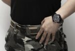 ساعة يد نافي فورس رجالية NF9068L B W B | واتشز برايم
