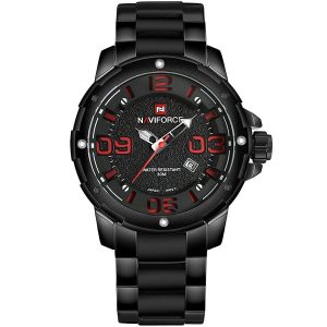 Naviforce Men's Watch NF9077 B W B | Watches Prime