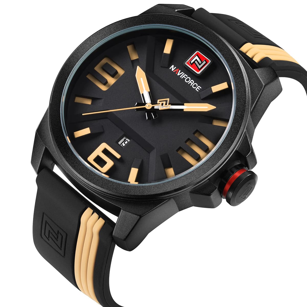 Naviforce Men's Watch NF9098 B B Y | Watches Prime Naviforce Men's Watch NF9098 B B Y | Watches Prime