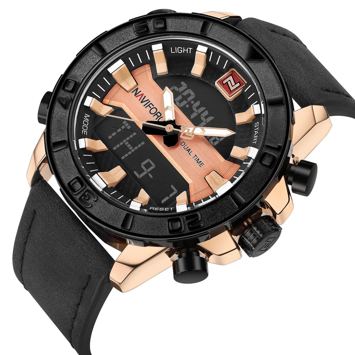 Naviforce Men's Watch NF9114 RG B B | Watches Prime Naviforce Men's Watch NF9114 RG B B | Watches Prime