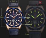 Naviforce Men's Watch NF9118 RG BE BE | Watches Prime