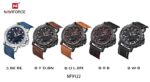 Naviforce Men's Watch NF9122 B R B | Watches Prime