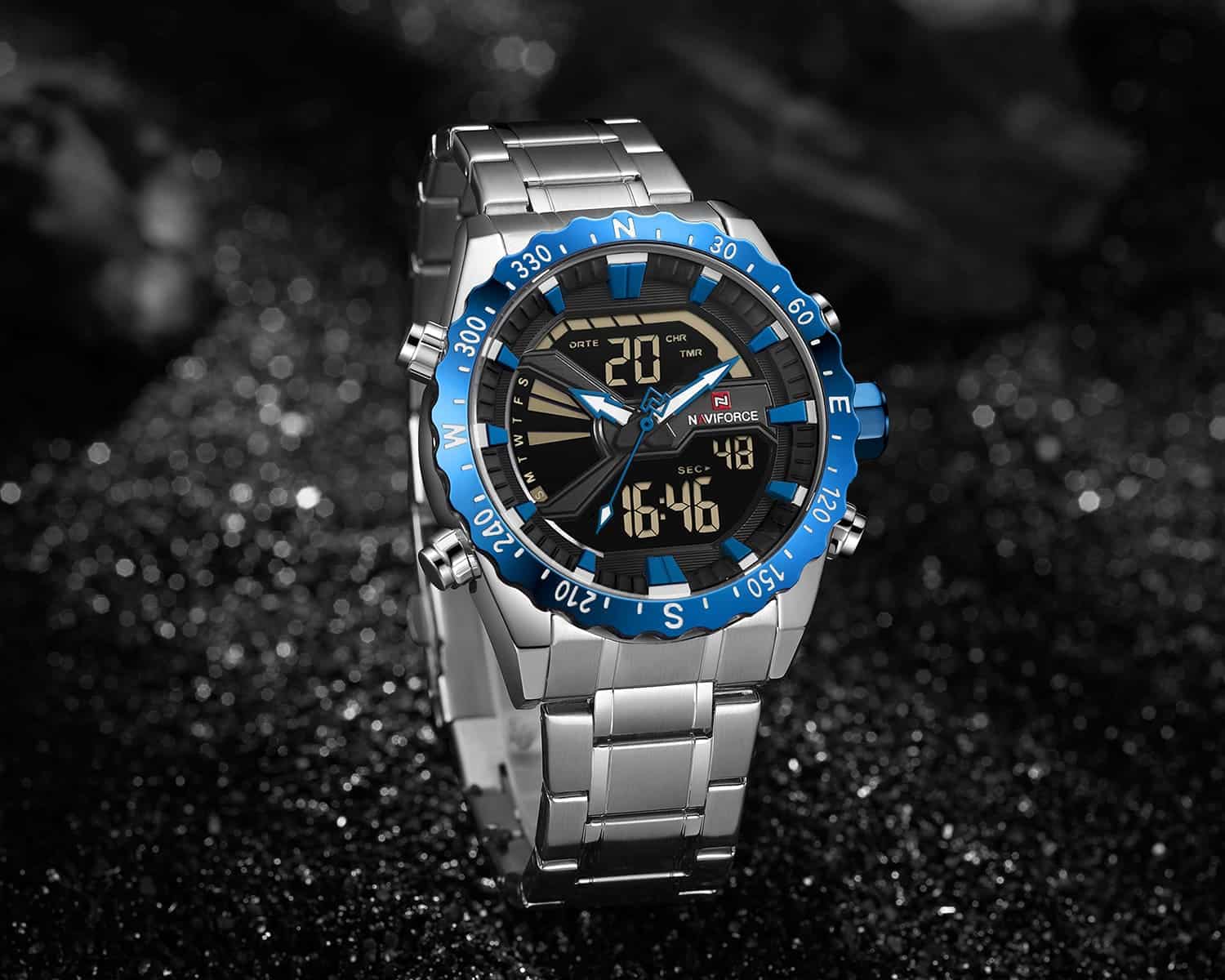 Naviforce Men's Watch NF9136S S BE S | Watches Prime